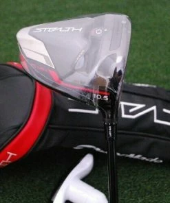 TaylorMade 2022 Stealth PLUS Driver 10.5º HZRDUS Smoke Red RDX Regular Flex NEW