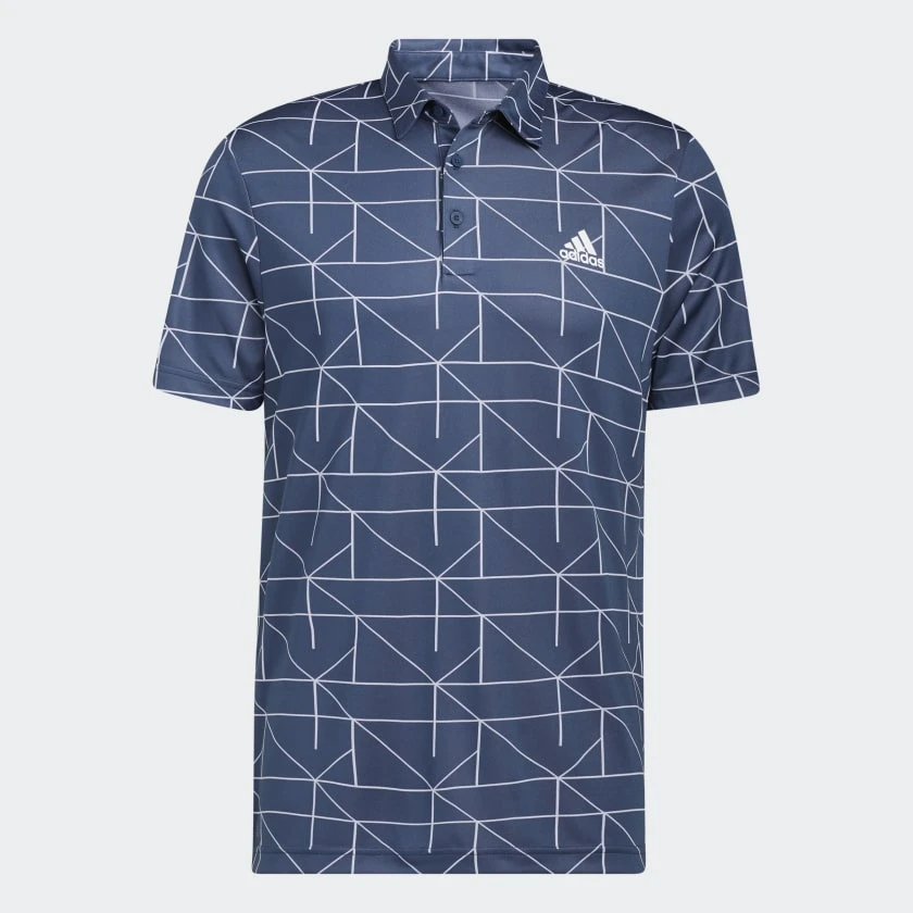 Adidas JACQUARD POLO SHIRT Navy