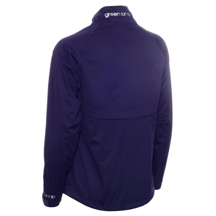 Green Lamb Gala Waterproof Jacket Navy - Image 2