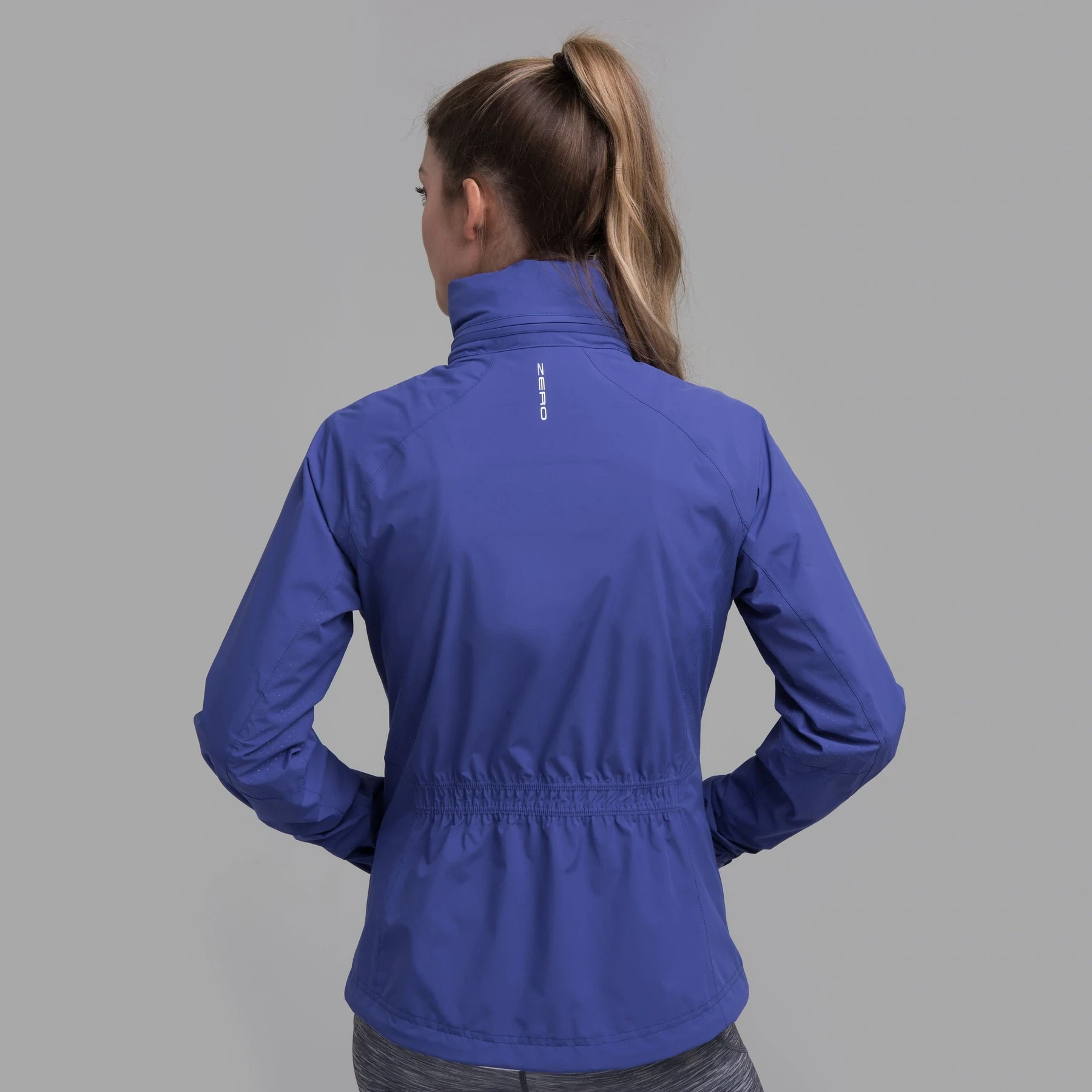 Zero Restriction Ladies Olivia Hooded Waterproof Jacket Lapis - Image 3