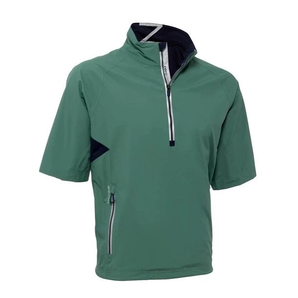 Zero Restriction POWER TORQUE 1/4 ZIP SHORT SLEEVE Waterproof Spruce - Image 5