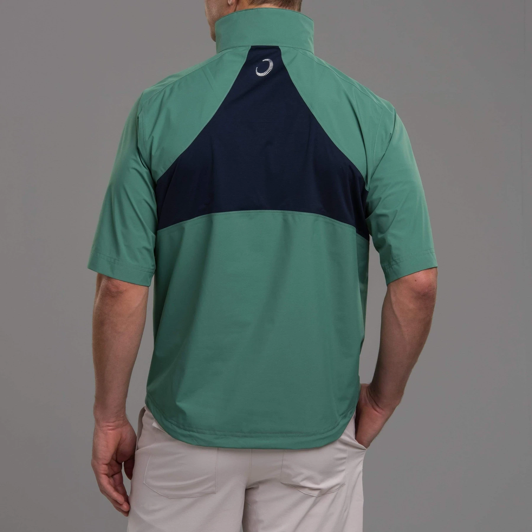 Zero Restriction POWER TORQUE 1/4 ZIP SHORT SLEEVE Waterproof Spruce - Image 3