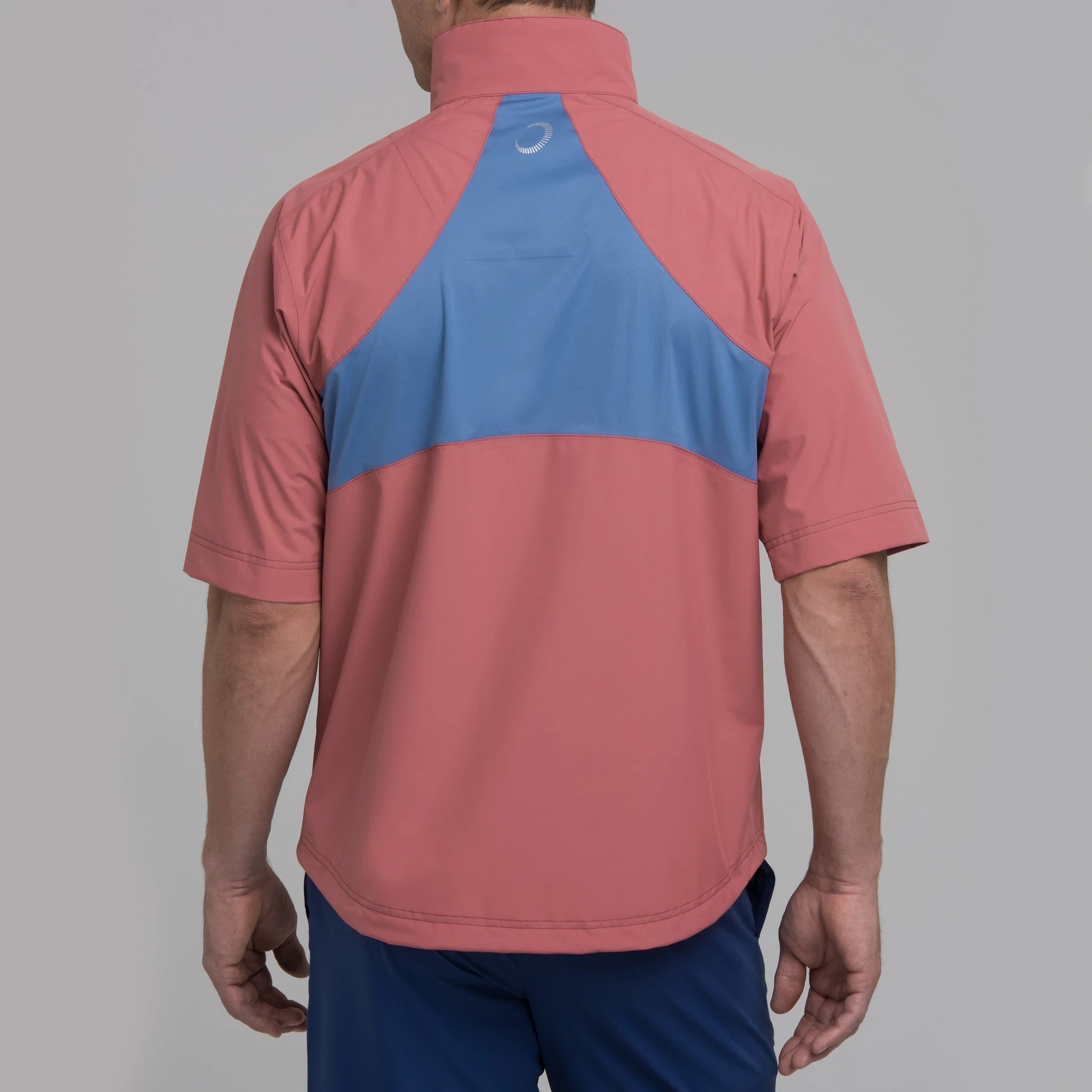 Zero Restriction POWER TORQUE 1/4 ZIP SHORT SLEEVE Waterproof Red Skies - Image 3